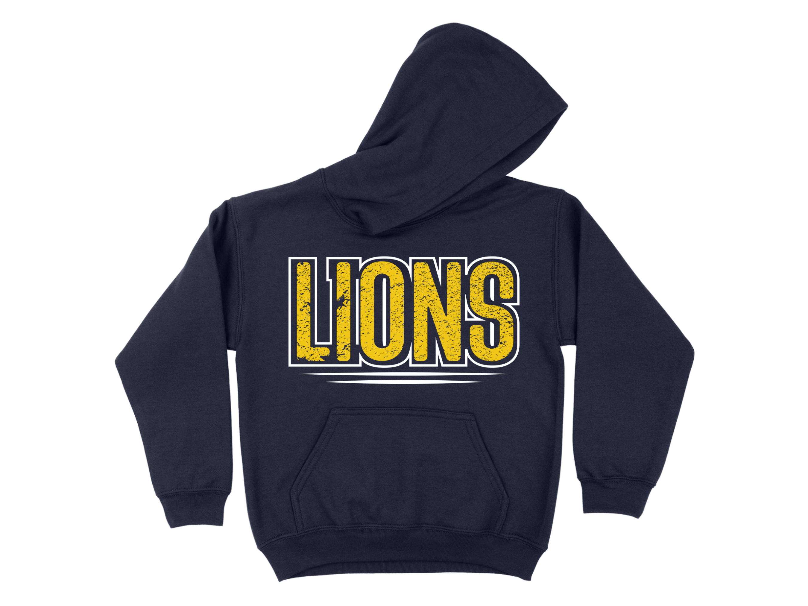 LioNs_  - Navy Hoodie  Main Image